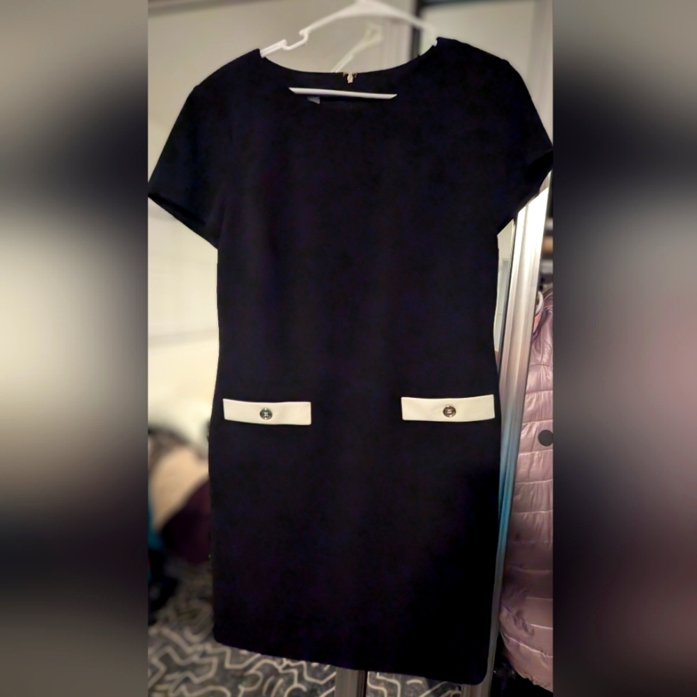 Size Tommy Hilfiger Black and White Mini Dress NWOT